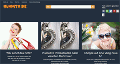Desktop Screenshot of klickts.de