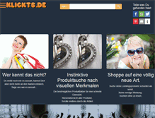 Tablet Screenshot of klickts.de